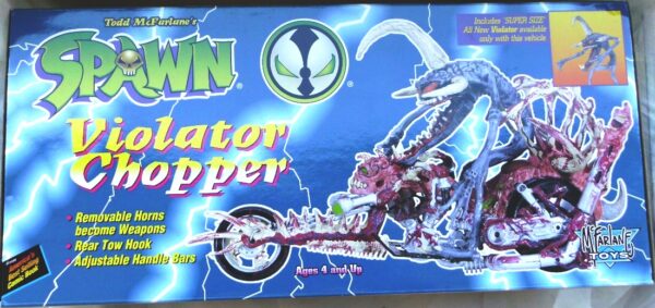 1995 Mcfarlane Toys - Violator Chopper (3) 1995 Mcfarlane Toys - Violator Chopper (3)
