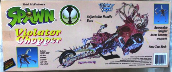 1995 Mcfarlane Toys - Violator Chopper (4) 1995 Mcfarlane Toys - Violator Chopper (4)