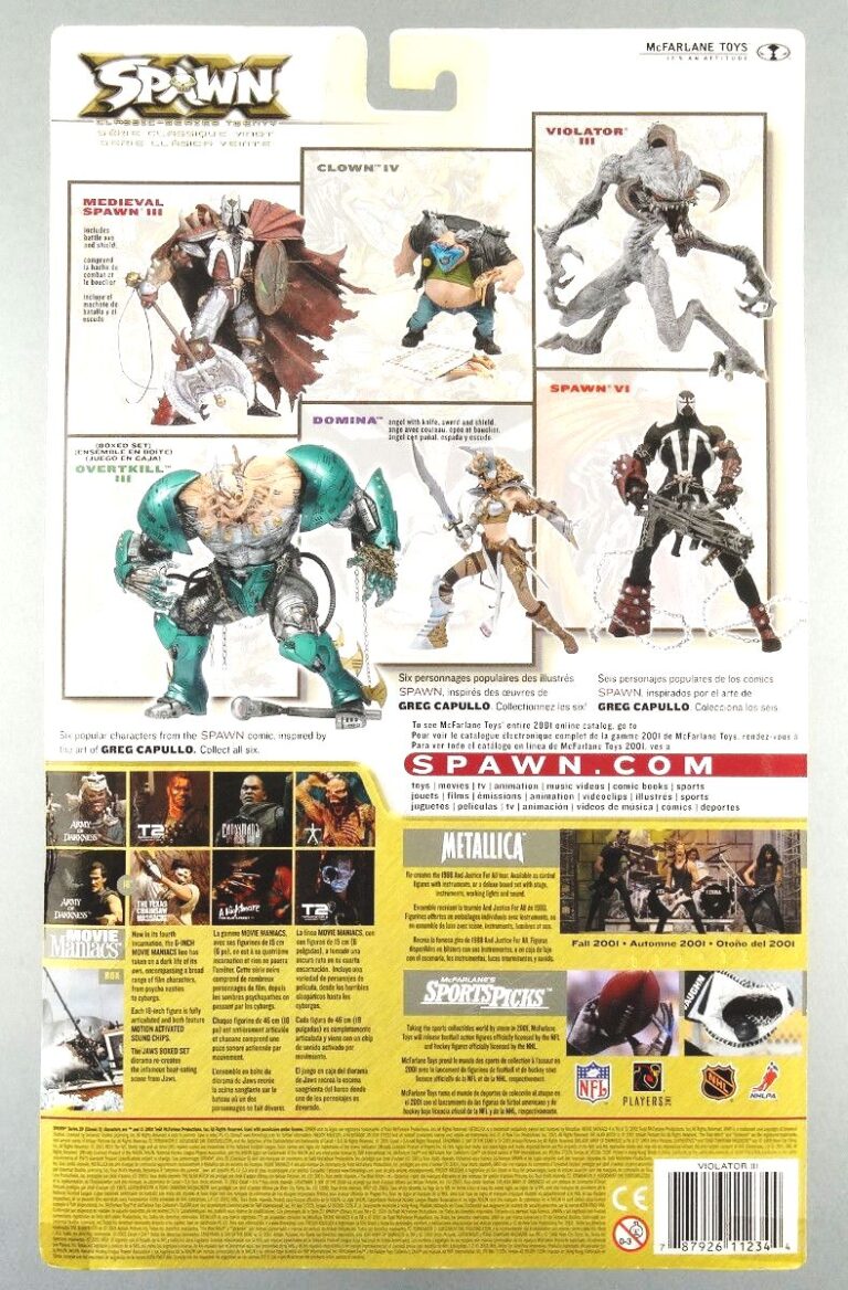 2001 Spawn - Domina (Flesh Skin Tone Legs)