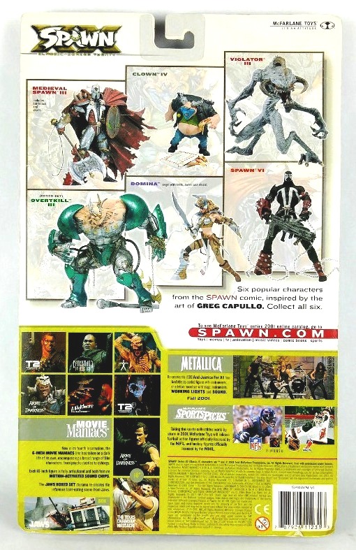 2001 Spawn - Spawn VI (Variant-UnMasked”) (6)