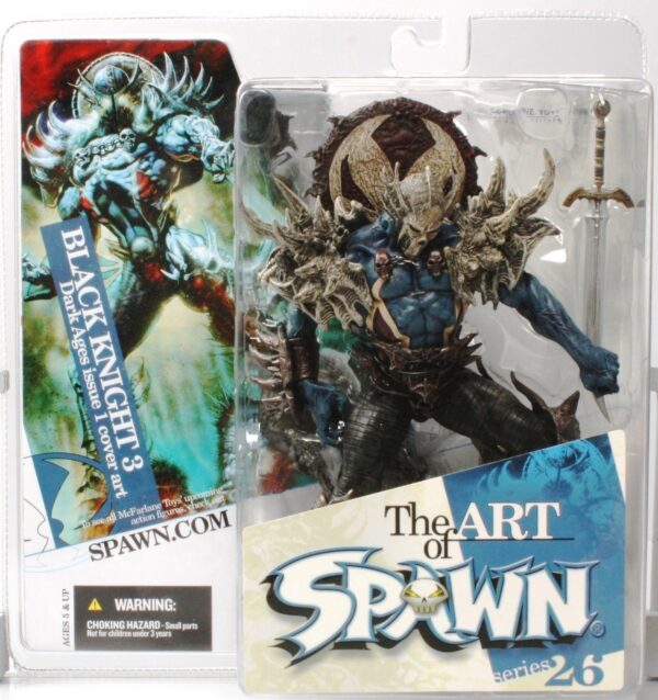 2004 Spawn - Black Knight 3 (#1 Cover Art-The Art Of Spawn) (1)