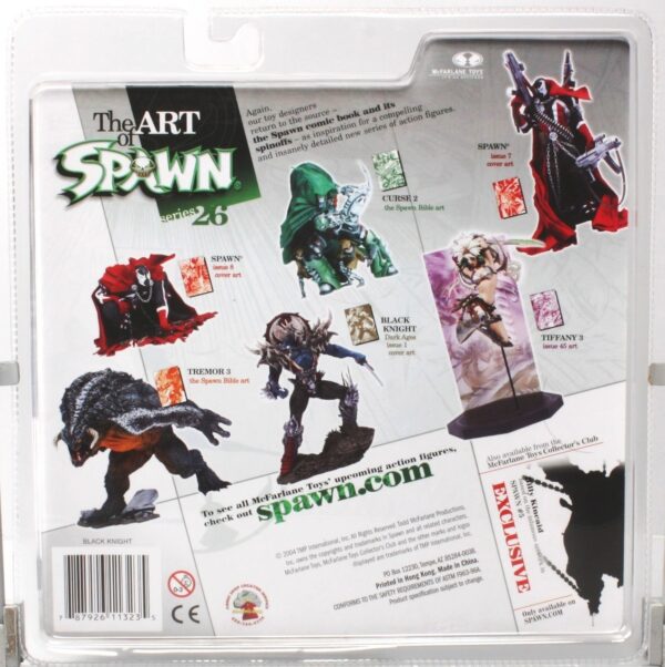 2004 Spawn - Black Knight 3 (#1 Cover Art-The Art Of Spawn) (2)