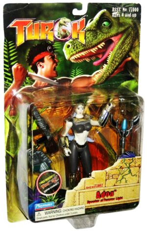 Vintage Turok Dinosaur Hunter Speaker of Forever Light Video Game Action Figure”! (Playmates Collectors Edition Series-1) “Rare-Vintage” (1998)
