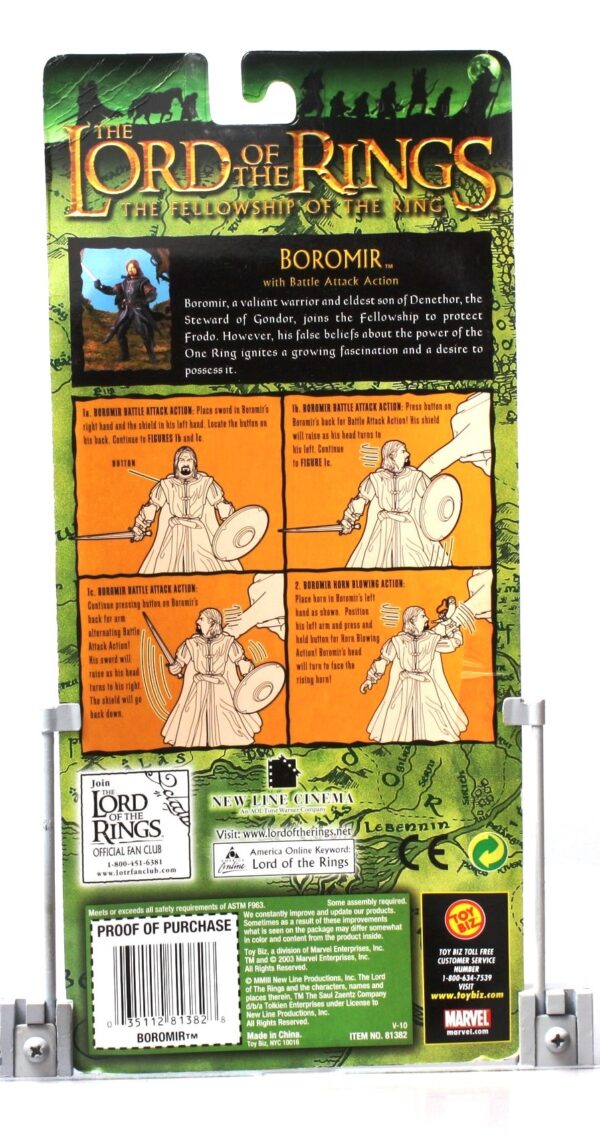 Boromir Battle Attack Action (Green Trilogy Card)-1 Boromir Battle Attack Action (Green Trilogy Card)-1