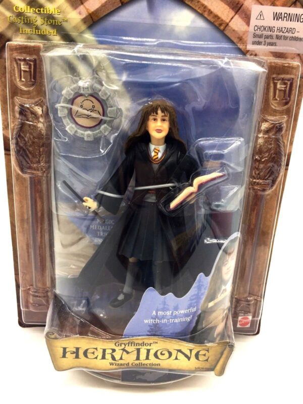 Gryffindor Hermione “A Most Powerful Witch In Training”! (Harry Potter And The Sorerer’s Stone “Wizard Collection” Series-1) “Rare-Vintage” (2001)