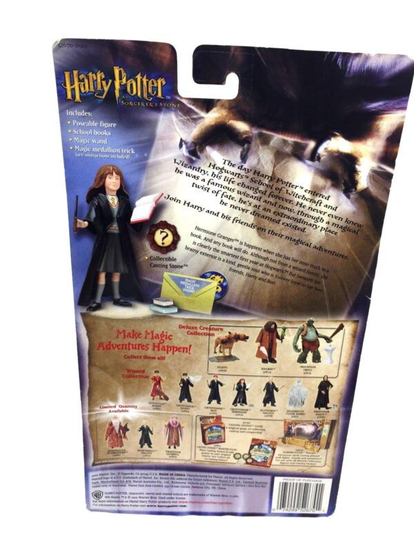 Gryffindor Hermione “A Most Powerful Witch In Training”! (Harry Potter And The Sorerer’s Stone “Wizard Collection” Series-1) “Rare-Vintage” (2001)