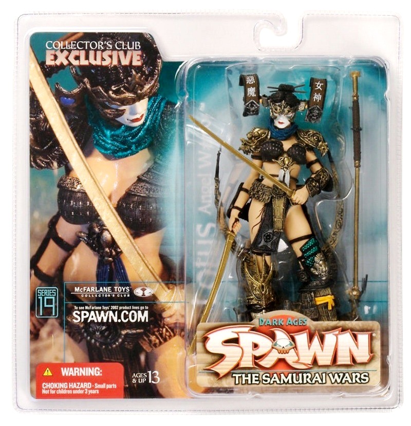 2002 Spawn Lotus Angel Warrior (Exclusive) The Samurai Wars S-19-B
