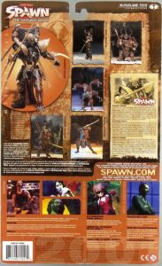 2001 Spawn Samurai Spawn ("The Samurai Wars") Dark Ages-c