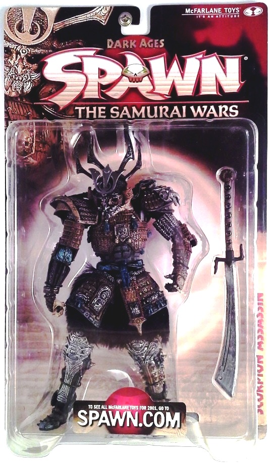 2001 Spawn Scorpion Assassin ("The Samurai Wars") Dark Ages S-19-B