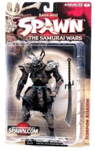 2001 Spawn Scorpion Assassin ("The Samurai Wars") Dark Ages S-19-A