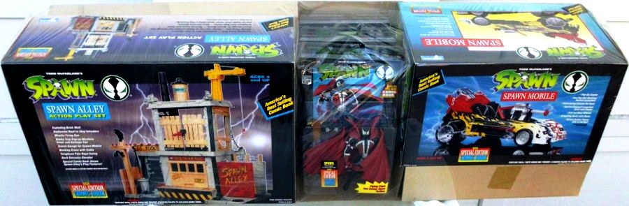 McFarlane Toys Spawn Series 1 Brand New Spawn Alley Playset New 1994 