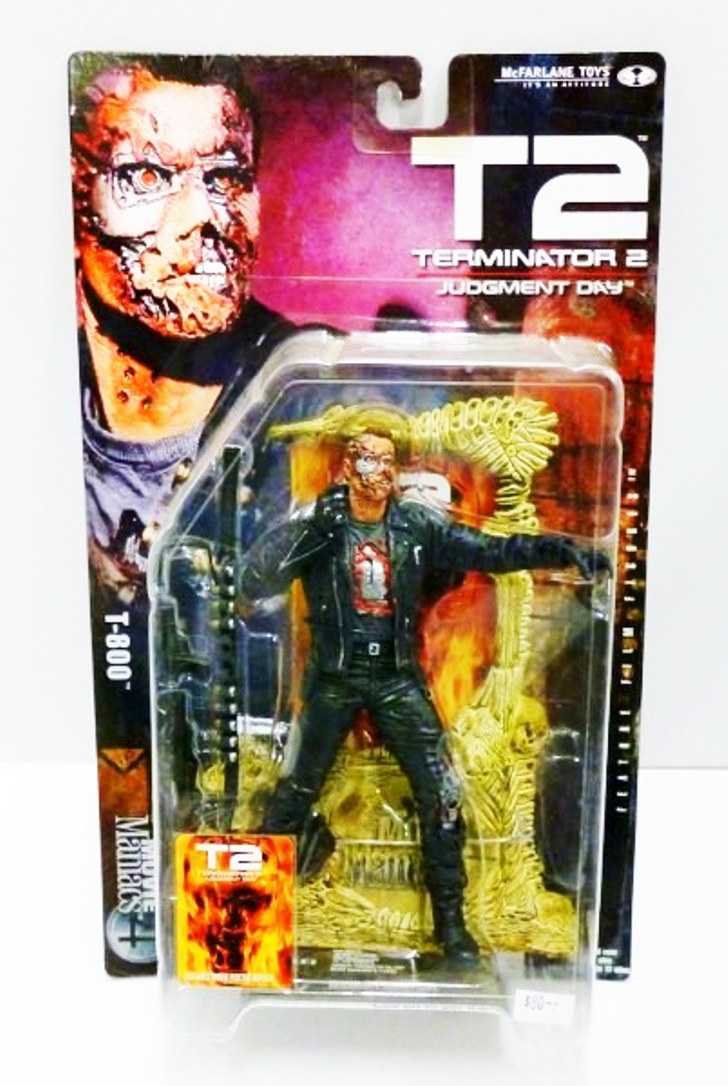 2001 Movie Maniacs T-800 Terminator (T2 Judgment Day) (B)