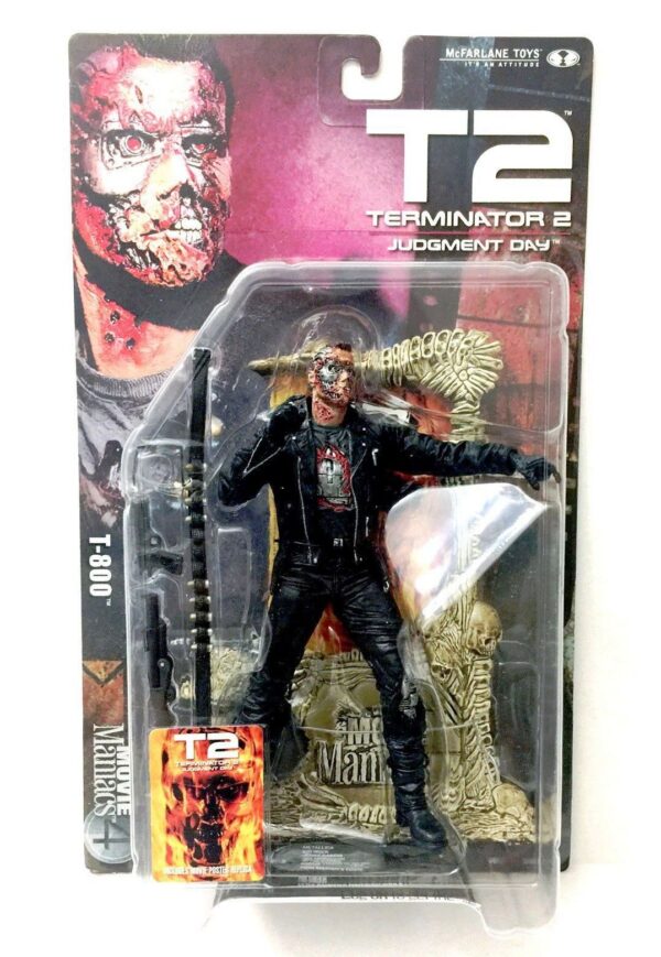 2001 Movie Maniacs T-800 Terminator (T2 Judgment Day) (E)