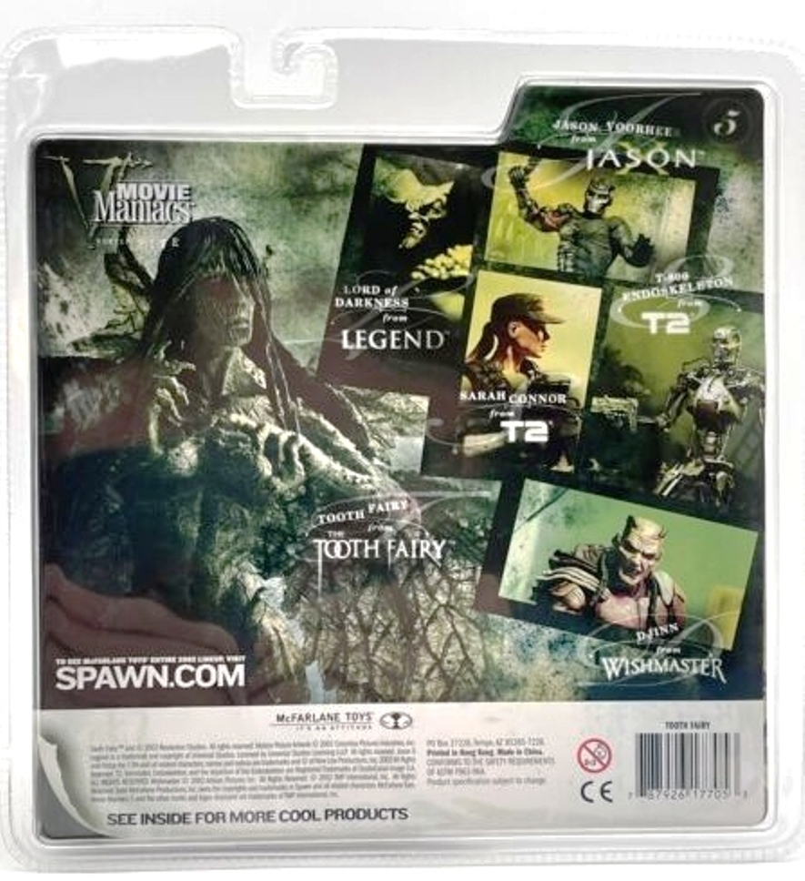 2002 Movie Maniacs Tooth Fairy “Variant-Open Mouth” (6)