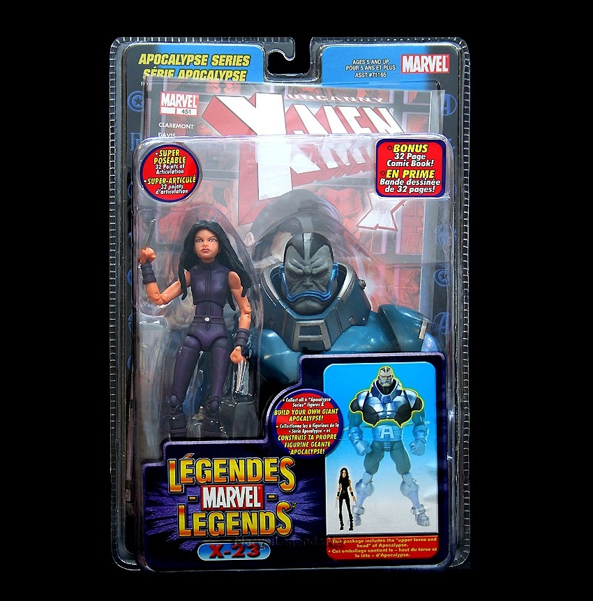 X-23 “Purple-Suit Regular” (Marvel Legends “Apocalypse” Series) “Rare-Vintage” (2005)