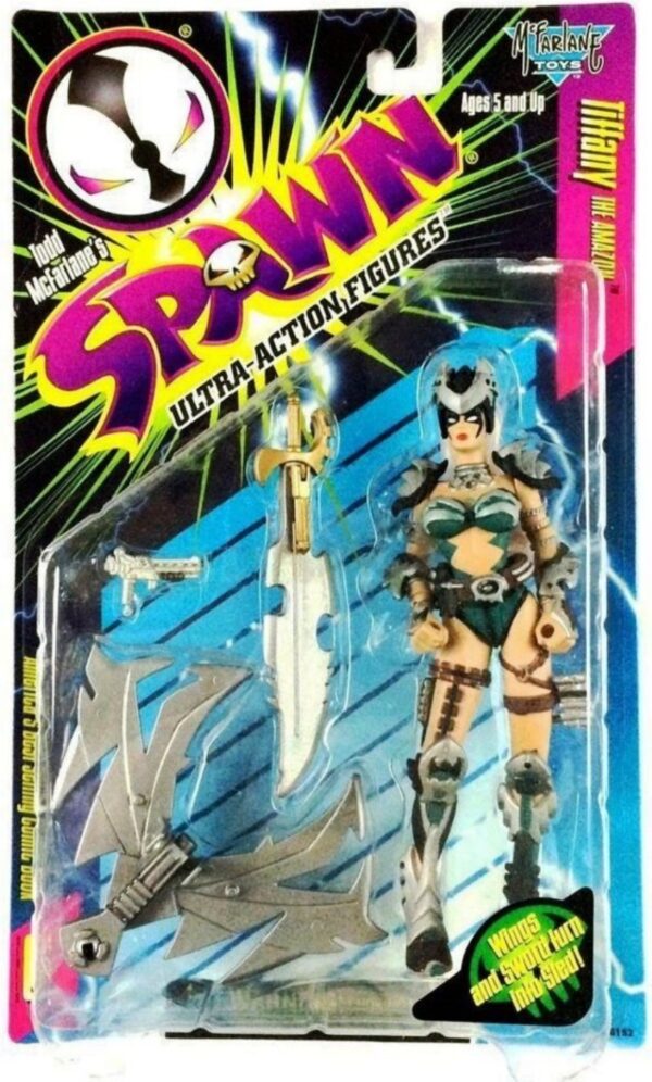 1996 Spawn Tiffany The Amazon Green-Silver Version (1)
