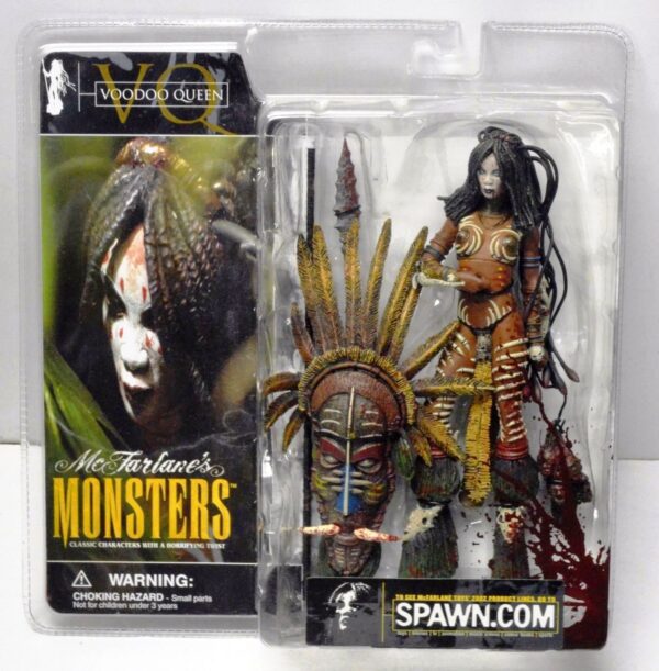2002 Monsters-Voodoo Queen (Variant) Splattered Blood (1)
