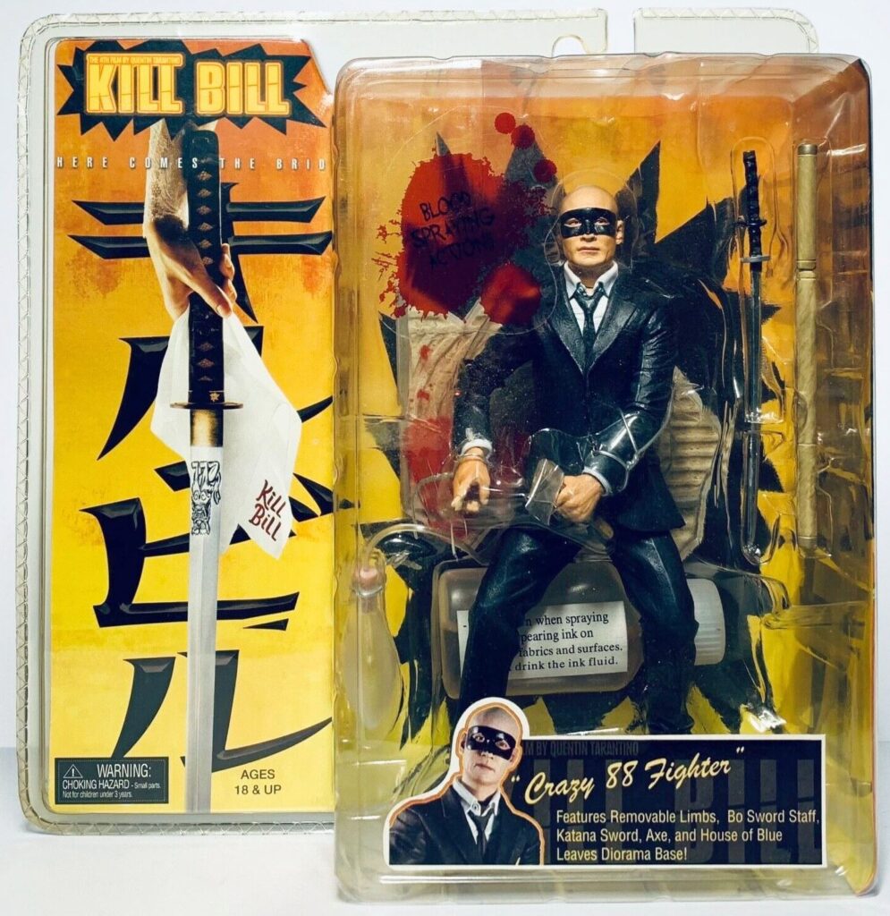 2004 NECA Series 1 Kill Bill Crazy 88 Action Figure Set for sale online 