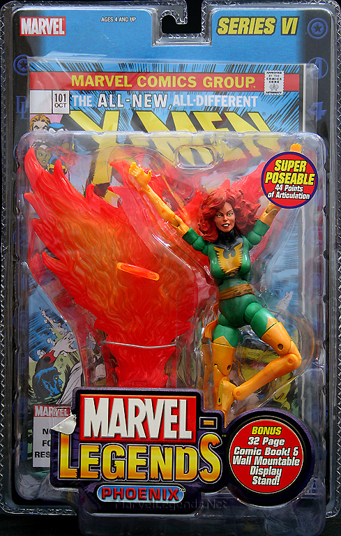 Phoenix - (Green) Marvel Legends Series-6 “Rare-Vintage” (2004)