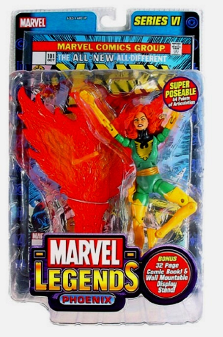 Phoenix - (Green) Marvel Legends Series-6 “Rare-Vintage” (2004)