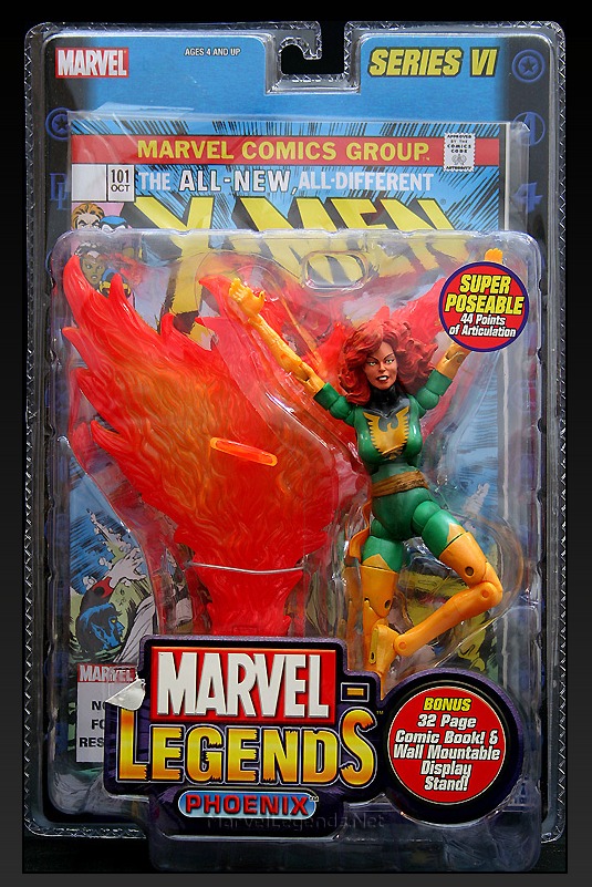 Phoenix - (Green) Marvel Legends Series-6 “Rare-Vintage” (2004)