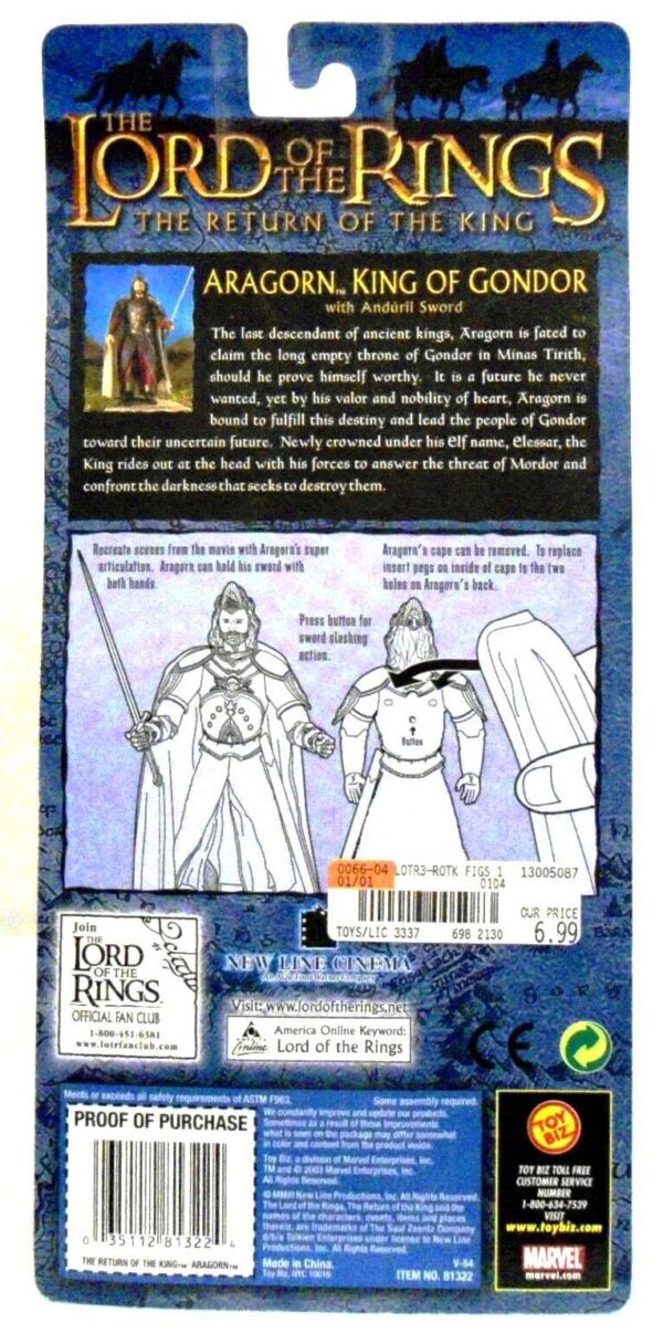 Aragorn King Of Gondor with Anduril Sword-1