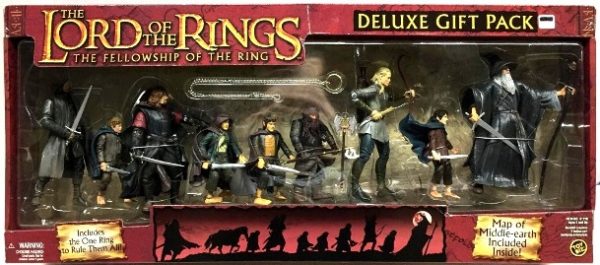 Deluxe Gift Pack Box Set The Fellowship Of The Ring (Red Box) - Copy