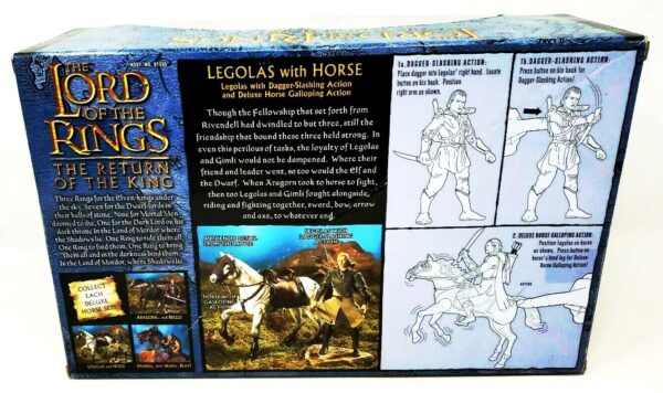 Deluxe Horse And Rider Set Legolas With Horse The Return Of The King-01cc