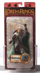 Gamling in Rohan Armor with Weapons (Red Trilogy Card) - Copy