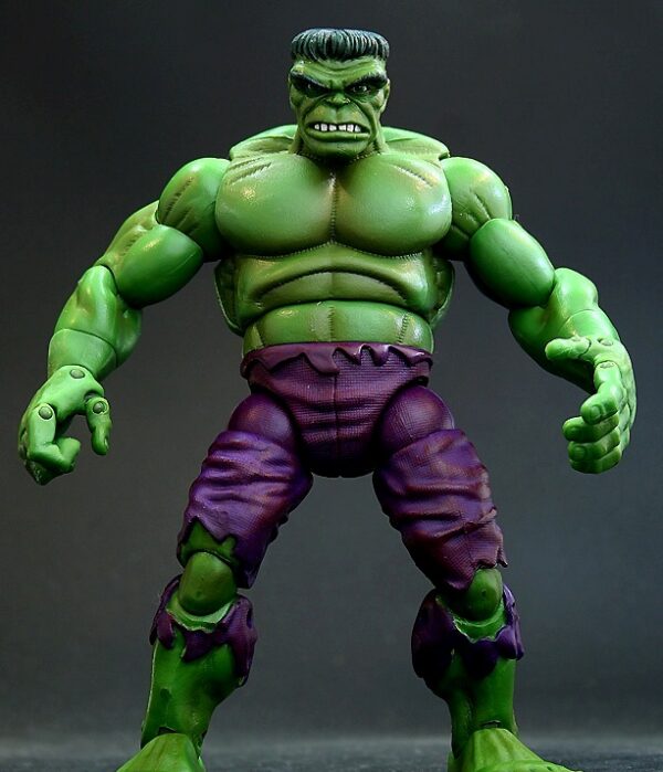 Hulk (“1st Appearance Green Variant”) “w/Galactus Left Arm” (Marvel Legends Galactus Series) “Rare-Vintage” (Series-9) 2005