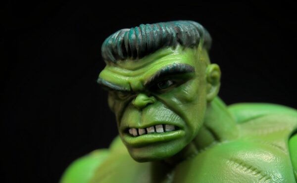 Hulk (“1st Appearance Green Variant”) “w/Galactus Left Arm” (Marvel Legends Galactus Series) “Rare-Vintage” (Series-9) 2005