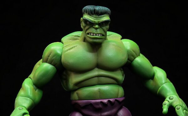 Hulk (“1st Appearance Green Variant”) “w/Galactus Left Arm” (Marvel Legends Galactus Series) “Rare-Vintage” (Series-9) 2005