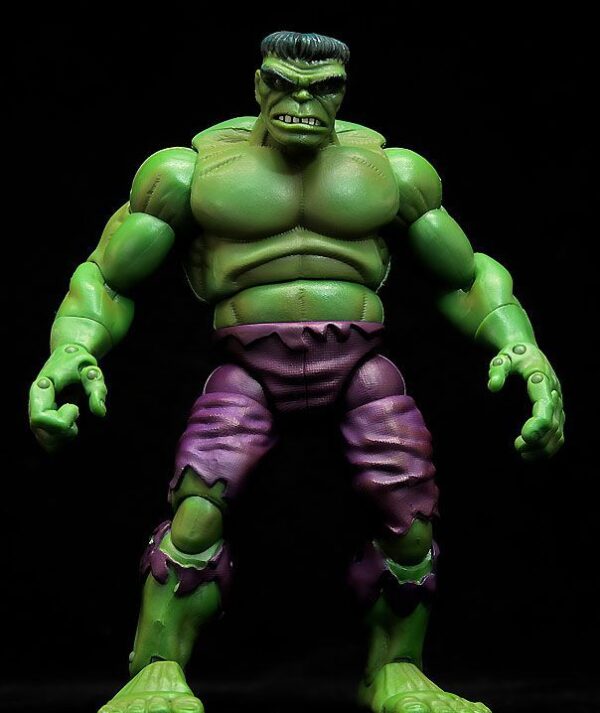 Hulk (“1st Appearance Green Variant”) “w/Galactus Left Arm” (Marvel Legends Galactus Series) “Rare-Vintage” (Series-9) 2005