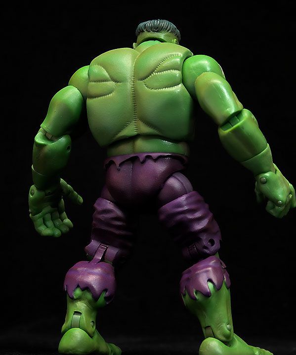 Hulk (“1st Appearance Green Variant”) “w/Galactus Left Arm” (Marvel Legends Galactus Series) “Rare-Vintage” (Series-9) 2005