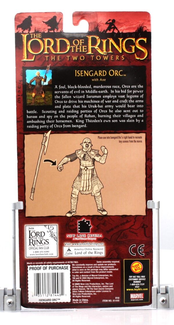 Isengard Orc (Red Trilogy Card)-1 Isengard Orc (Red Trilogy Card)-1