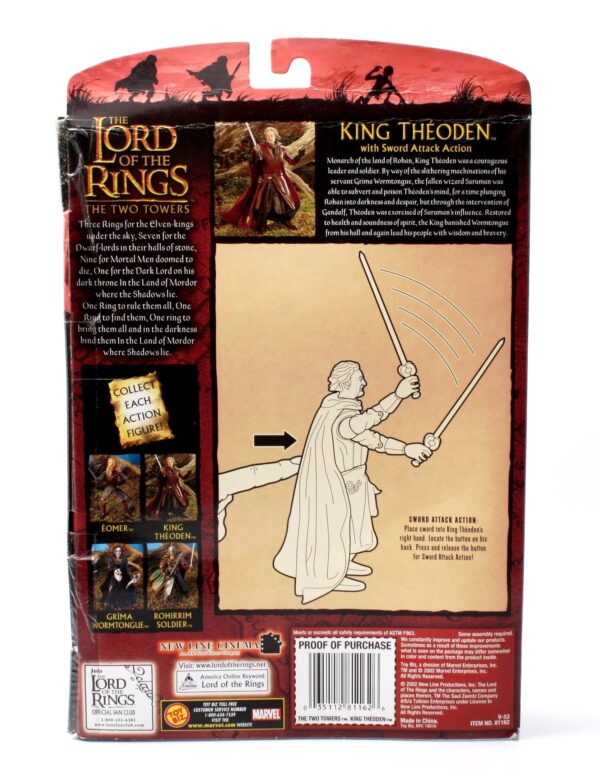 King Theoden with Sword Attack Action-1 King Theoden with Sword Attack Action-1