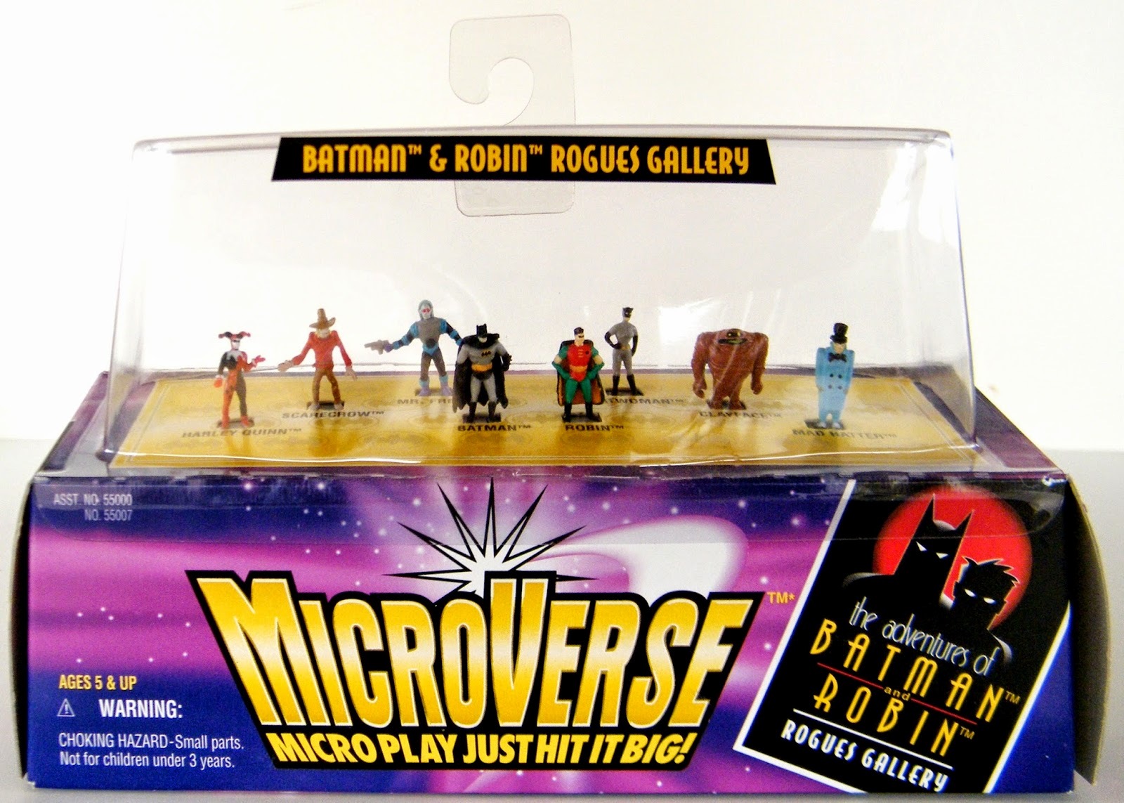Rogues Gallery (MicroVerse The Adventures of Batman  Robin) Action Figures  “Rare-Vintage” (1996) » Now And Then Collectibles
