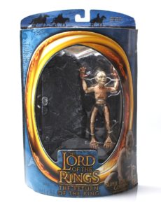 Super Poseable Gollum with Crawling Action (Blue Oval Card)