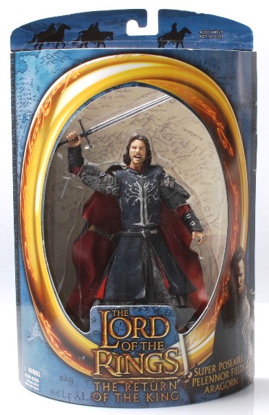 M-1878 Lord of the Rings Aragorn/King of Gondor Action Figure MOC Carded 