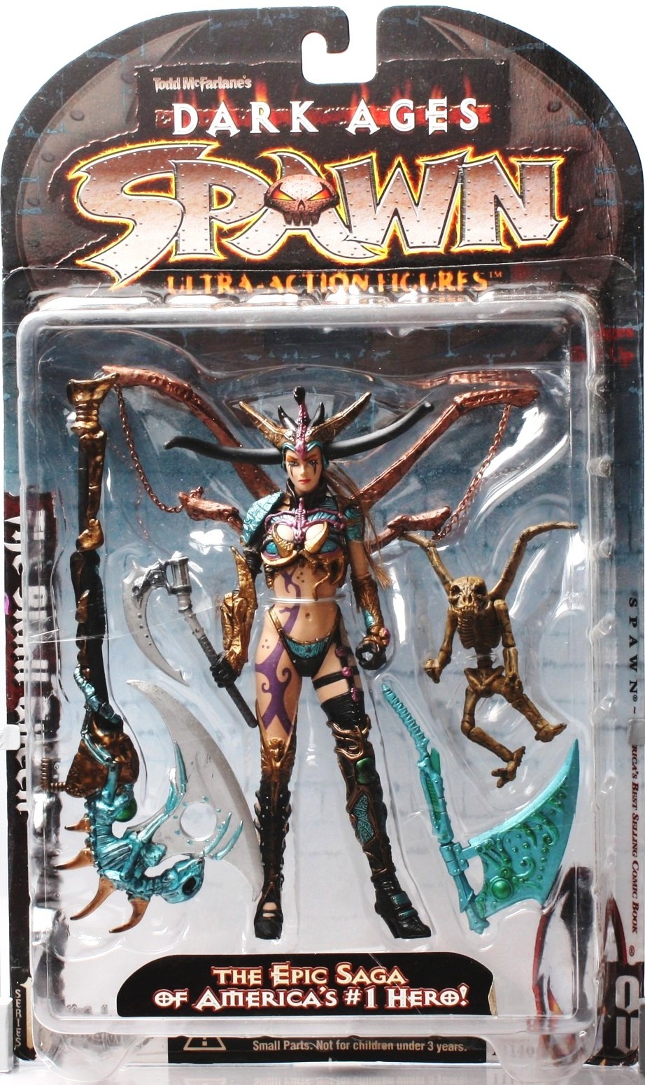 1998 McFarlane Toys The Skull Queen (“Dark Ages Spawn Series”)
