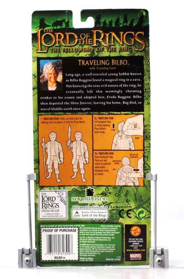 Traveling Bilbo with Traveling Gear (Green Trilogy Card)-1 Traveling Bilbo with Traveling Gear (Green Trilogy Card)-1