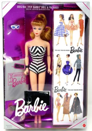 1959 35th Anniversary Barbie (Blonde)-0