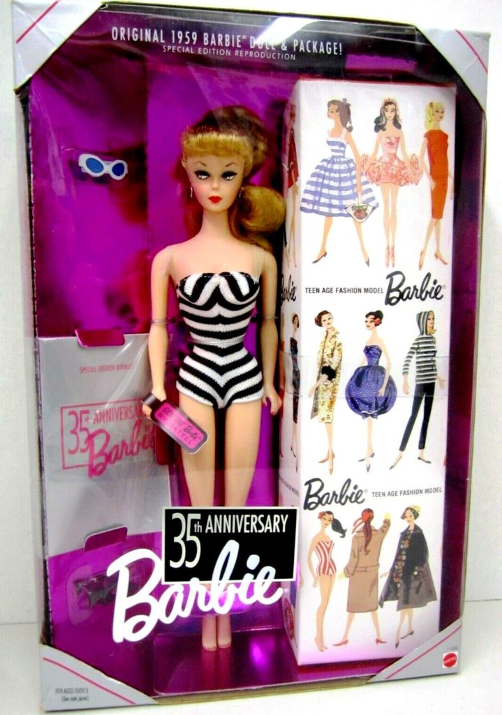 1959 35th Anniversary Barbie (Blonde)-01