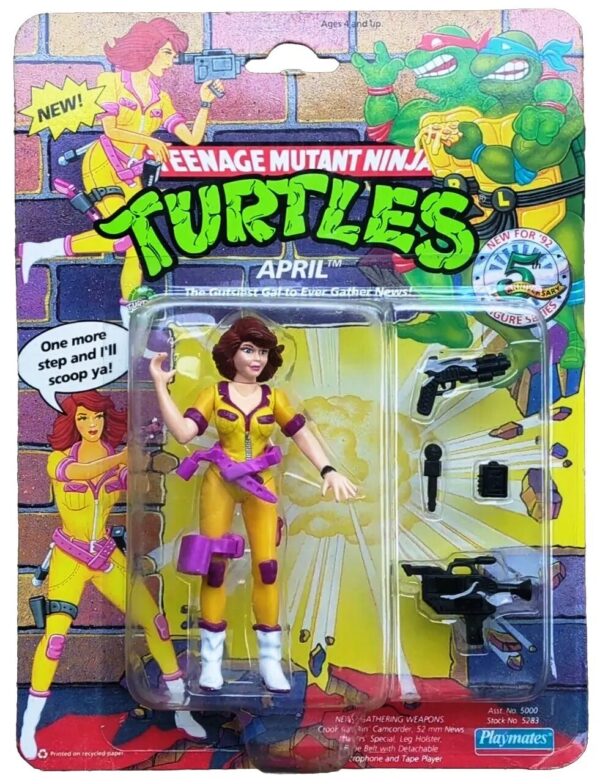 1992 TMNT April O'Neil (5th Anniversary) (1) 1992 TMNT April O'Neil (5th Anniversary) (1)