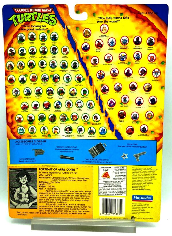 1995 Playmates TMNT April O'Neil (5)