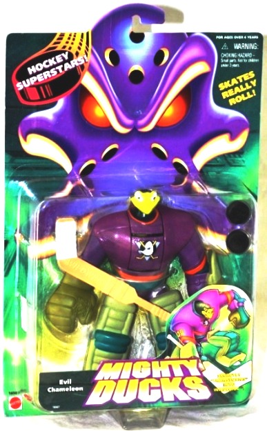 1996 Mattel Mighty Ducks Evil Chameleon (2)