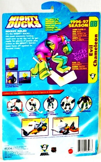 1996 Mattel Mighty Ducks Evil Chameleon (3)