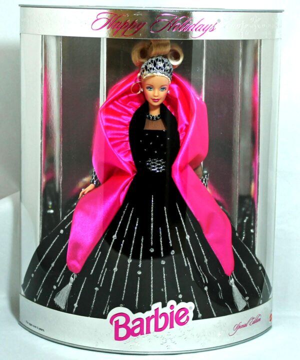 1998 Happy Holidays Barbie Doll-(00)