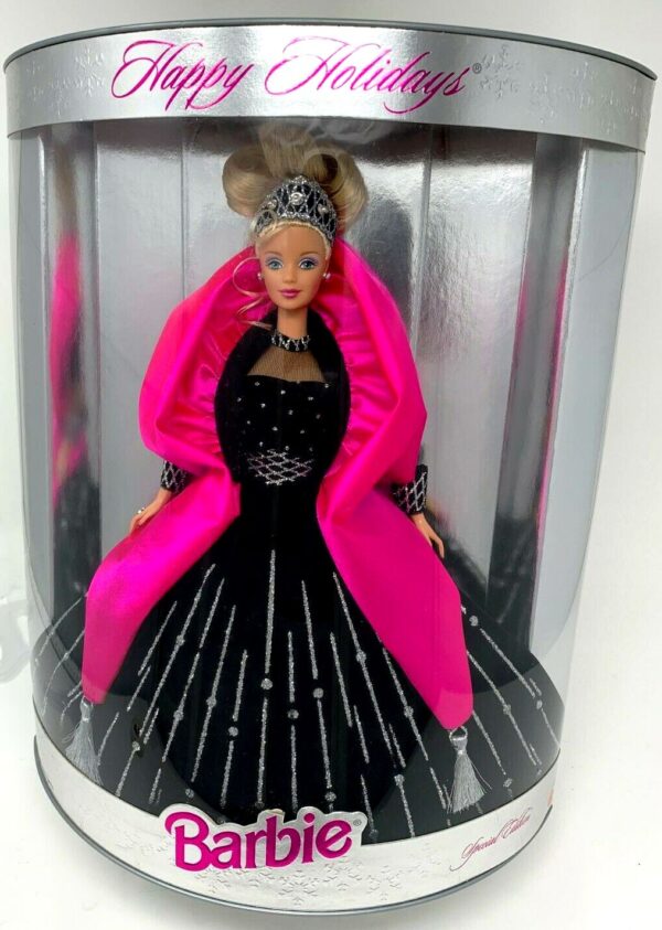 1998 Happy Holidays Barbie Doll (Blonde) Special Edition "Rare-Vintage" (1998)