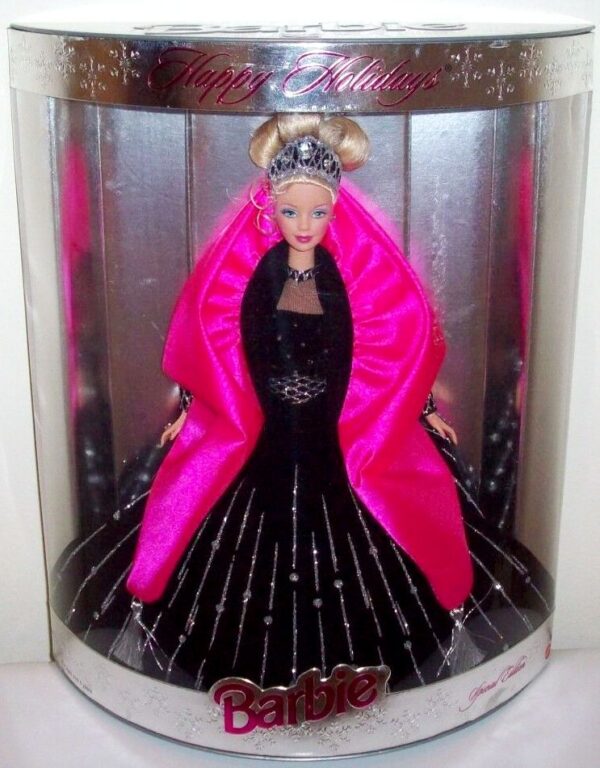 1998 Happy Holidays Barbie Doll-000